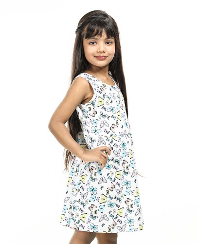 Girl's Sleeveless Frock